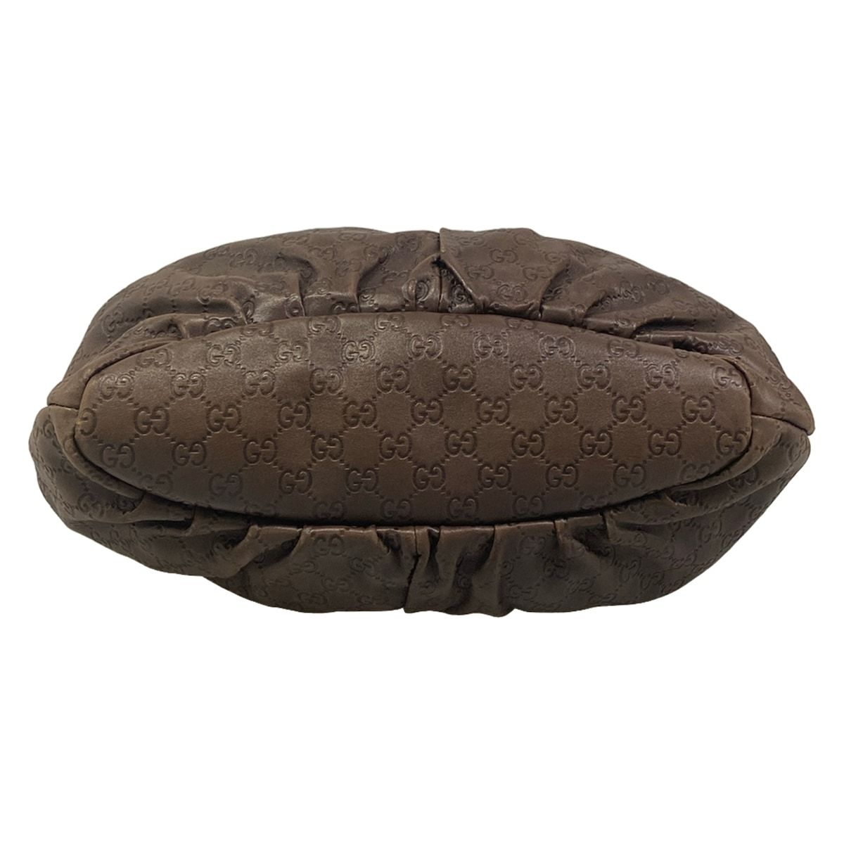 Gucci Tote Bag Guccissima Dark Brown Leather — view 5