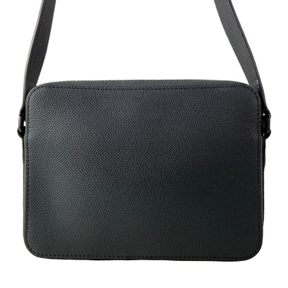Louis Vuitton Shoulder Bag LV Aerogram Boarding Messenger Black Leather Cowhide — view 3