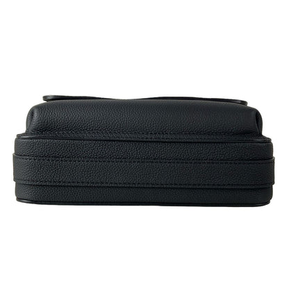 Louis Vuitton Shoulder Bag LV Aerogram Boarding Messenger Black Leather Cowhide — view 5