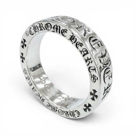 Chrome Hearts Spacer Forever Ring 925 Silver