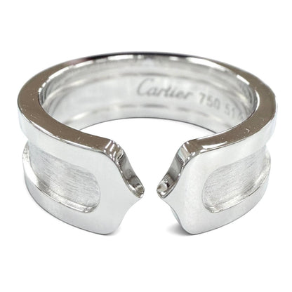 Cartier C2 Ring 750 White Gold