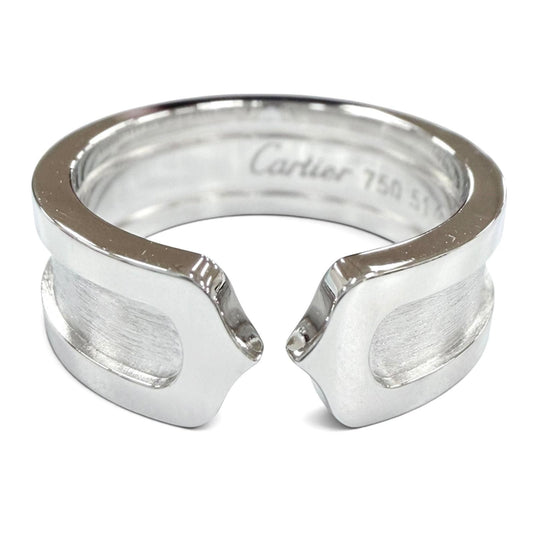Cartier C2 Ring 750 White Gold