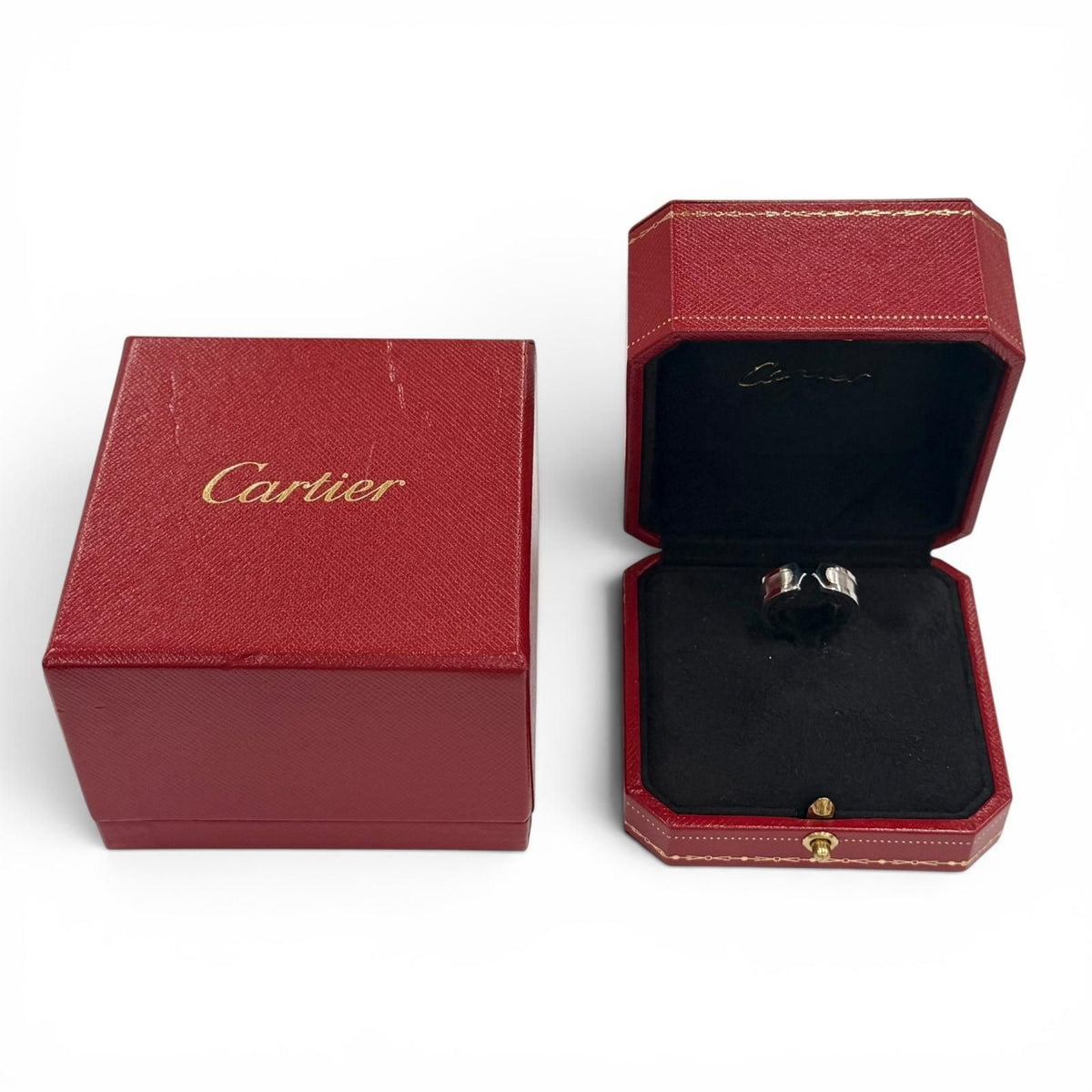 Cartier C2 Ring 750 White Gold — view 2