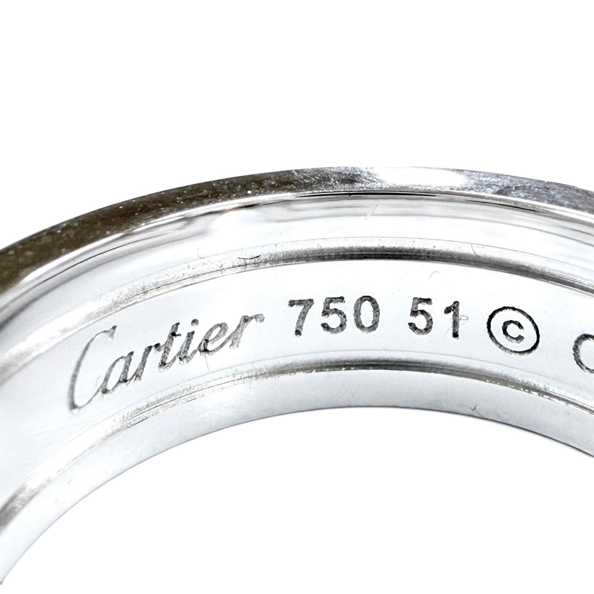 Cartier C2 Ring 750 White Gold — view 6