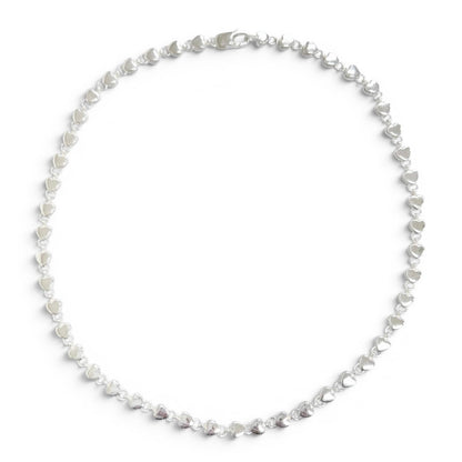 Tiffany & Co Vintage Puff Heart Necklace 925 Sterling Silver
