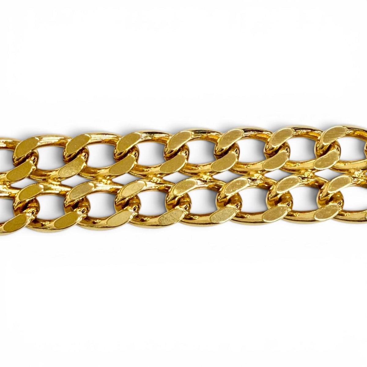 Chanel Logo Perfume Bottle Charm Double Chain Belt Gold Gorgeous — view 6