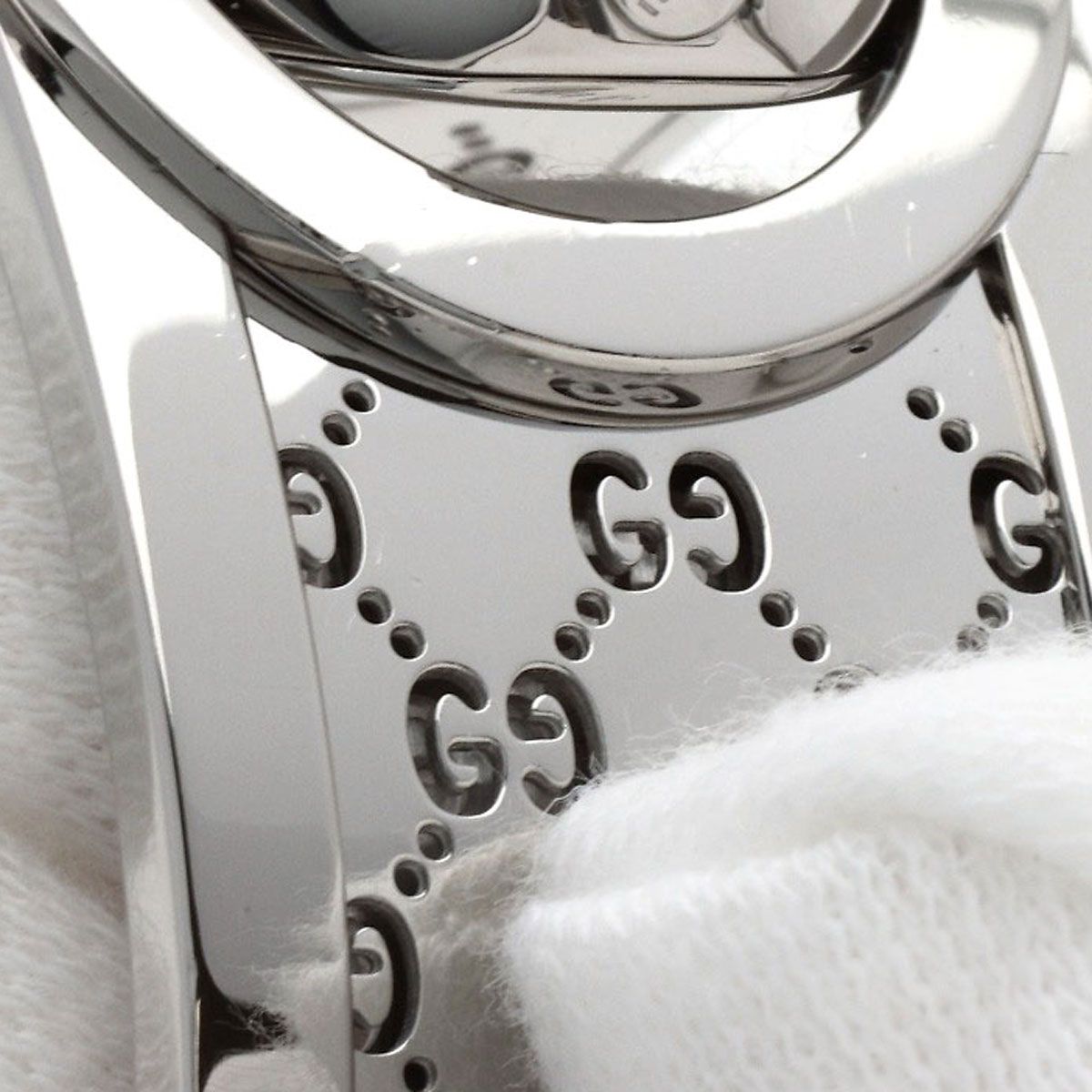 Gucci Toile Bangle Watch SS — view 8