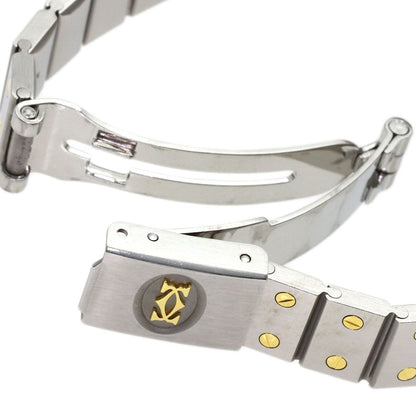 Cartier Santos Vendome SM Watch SS 18k Yellow Gold — view 8