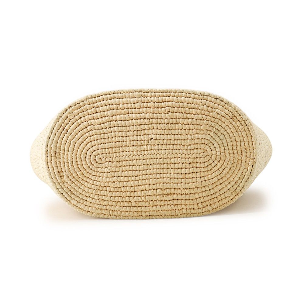 Celine Handbag Teen Supple Classic Panier Raffia Tote — view 3