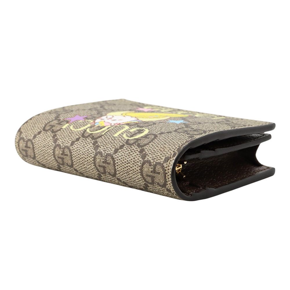 Gucci Bifold Wallet GG Supreme Bananya Compact Leather — view 2