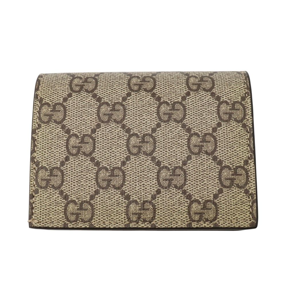 Gucci Bifold Wallet GG Supreme Bananya Compact Leather — view 3