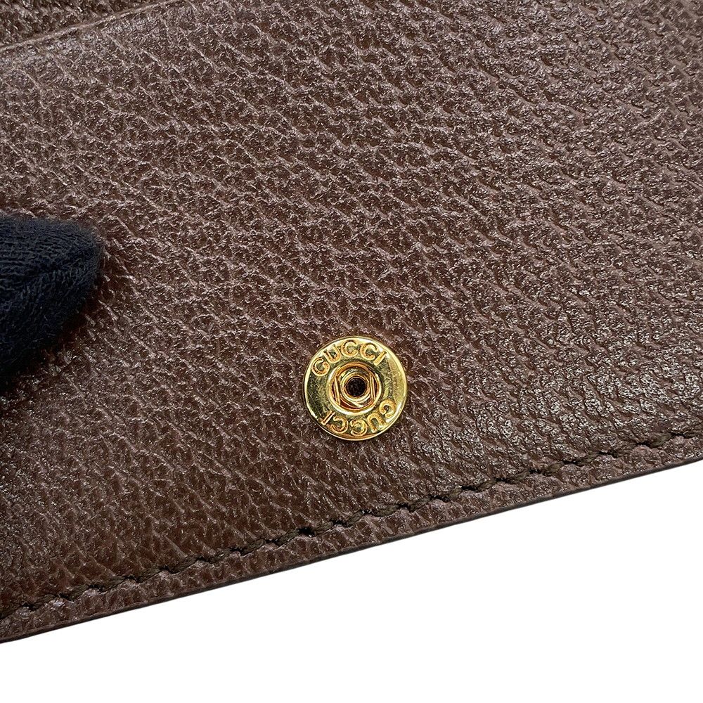 Gucci Bifold Wallet GG Supreme Bananya Compact Leather — view 6