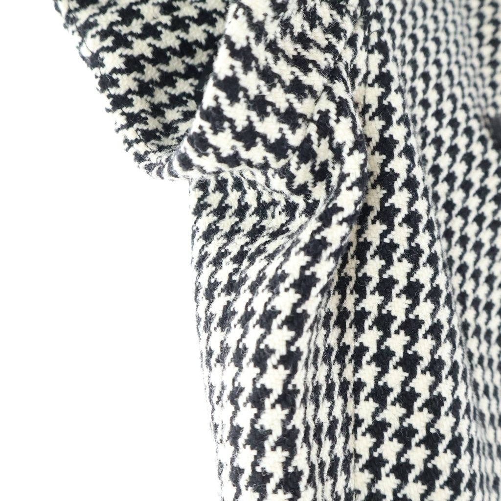 Dior Houndstooth Dress White Black — view 5