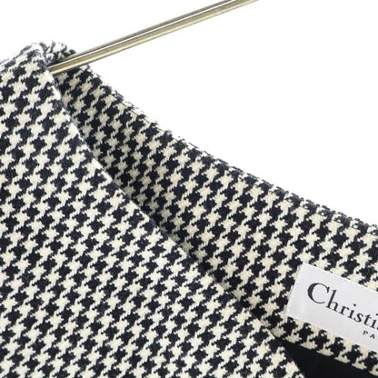 Dior Houndstooth Dress White Black — view 6