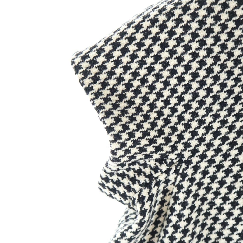Dior Houndstooth Dress White Black — view 4