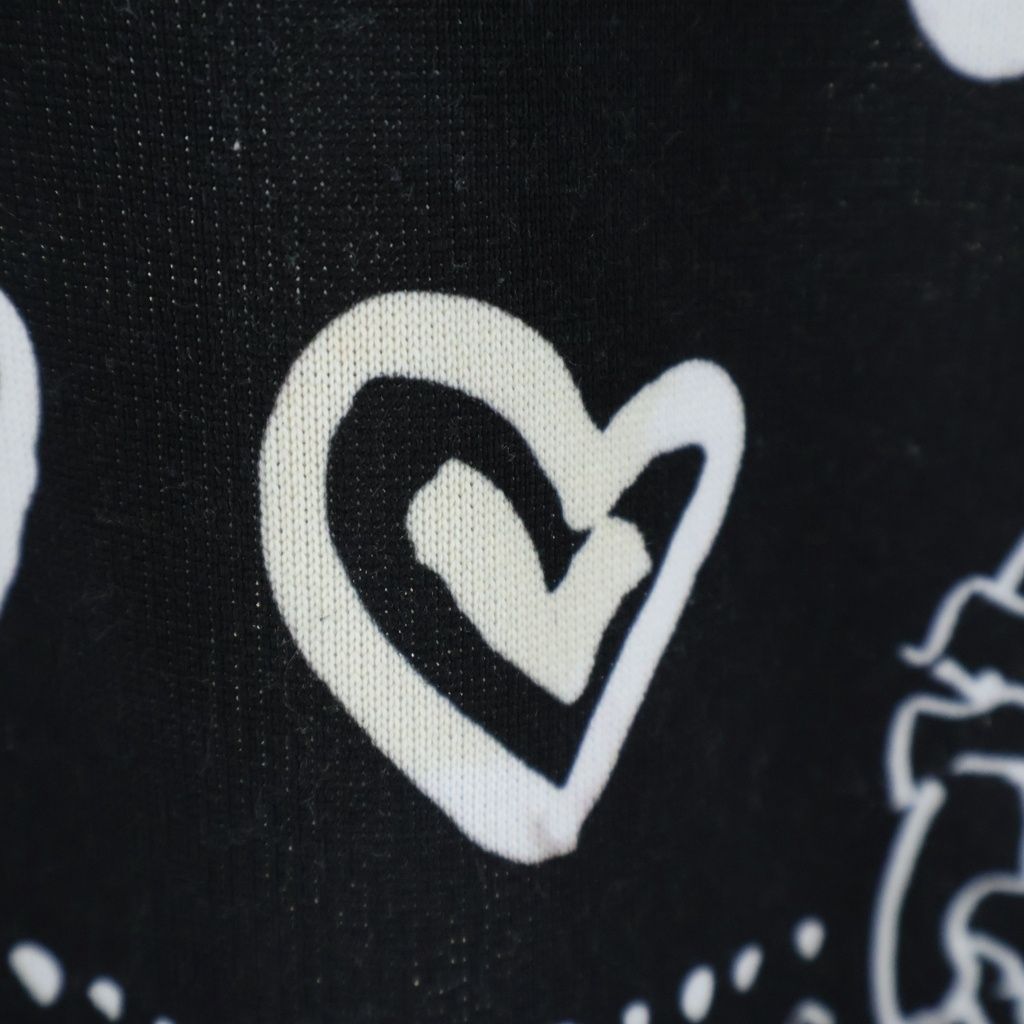 Versace Bandana Print All Over Hoodie Black — view 5