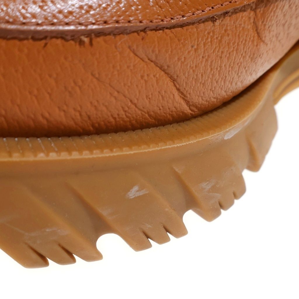 Gucci Logo Ancle Boots Ankle Platform Brown — view 6