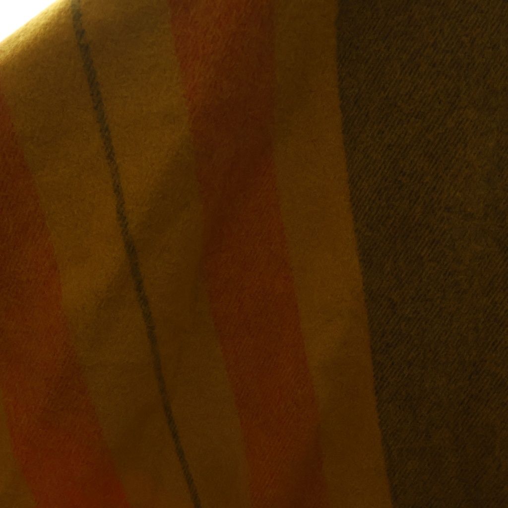 Hermes Rocabar Tassel Poncho Wool Cashmere Yellow — view 5