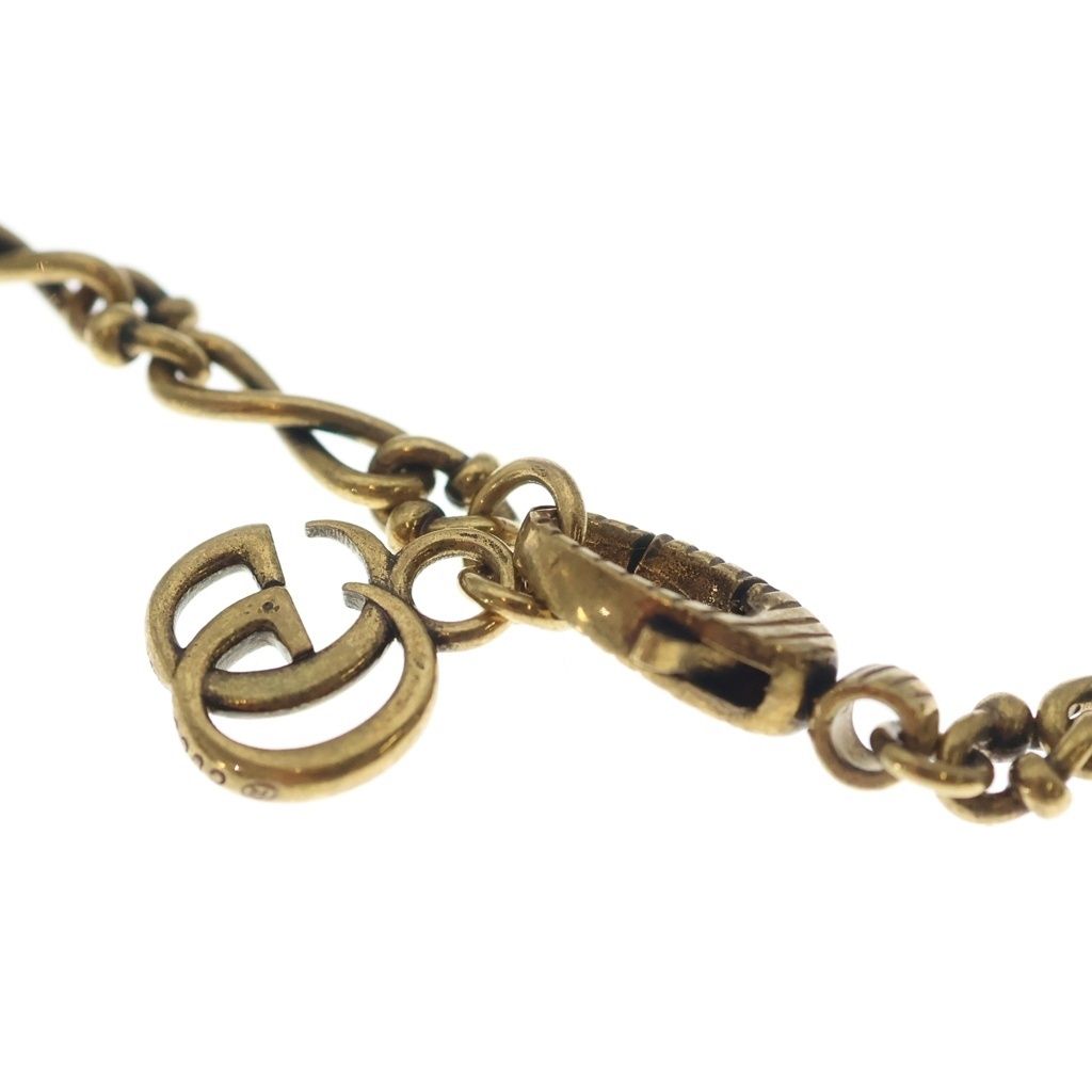 Gucci Butterfly Pendant Rhinestone Gold Plated — view 4