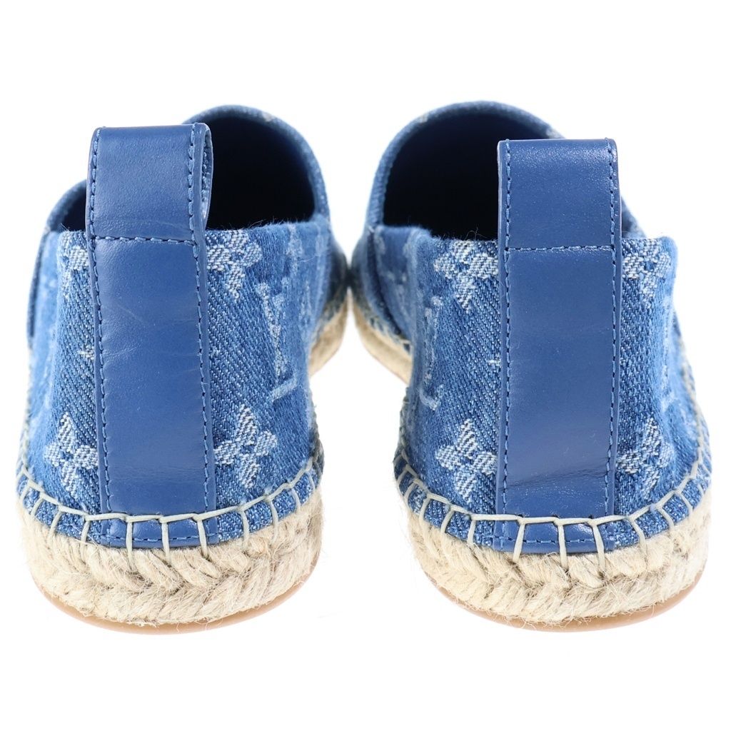 Louis Vuitton Monogram Denim Espadrilles Slip-on — view 3