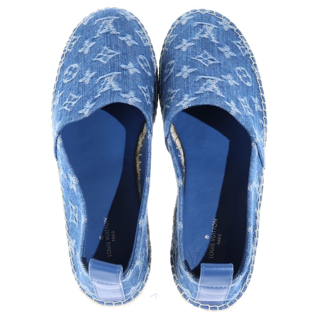 Louis Vuitton Monogram Denim Espadrilles Slip-on — view 4