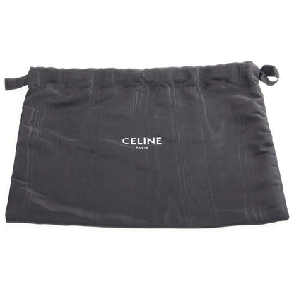 Celine Triomphe Ava Hobo Khaki Canvas Calfskin Gold — view 8