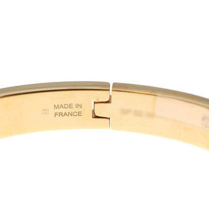 Hermes Mini Clic Kelly Bracelet Bangle Pink Gold Blue — view 5