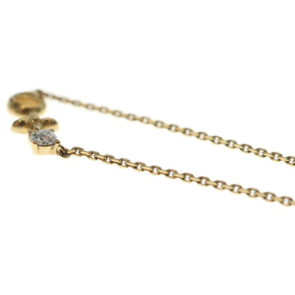 Louis Vuitton Collier Petit Pendant Chain Gold Rhinestone — view 5