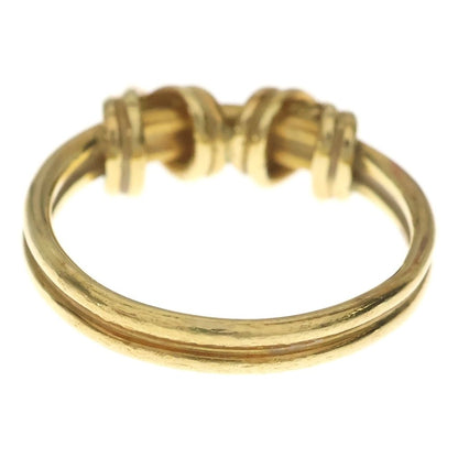 Tiffany & Co Double Signature Ring Yellow Gold — view 2