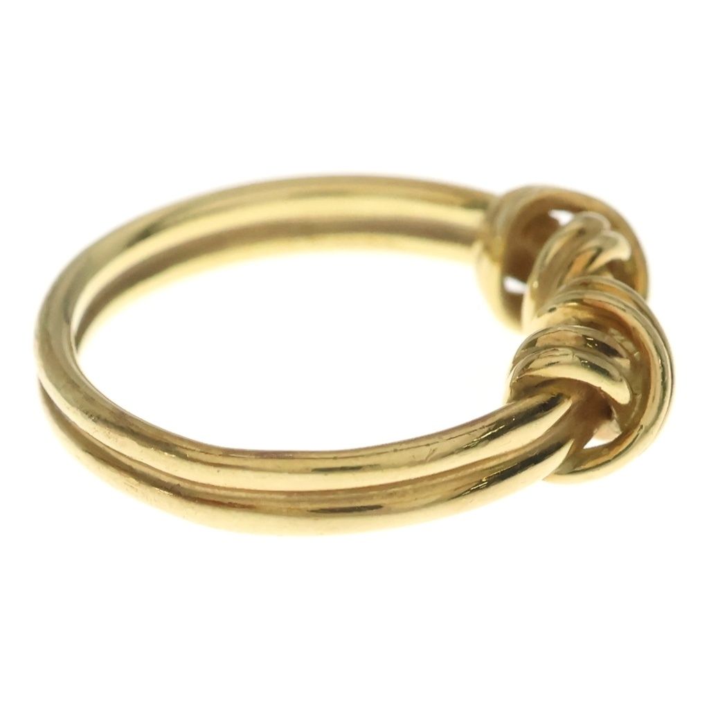 Tiffany & Co Double Signature Ring Yellow Gold — view 3