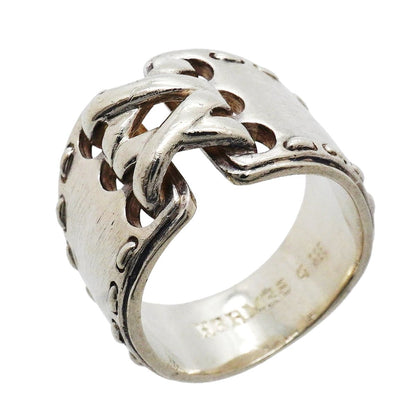 Hermes Ring Mexico 925 Sterling Silver