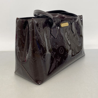 Louis Vuitton Tote Bag Vernis Wilshire PM Amarante — view 2
