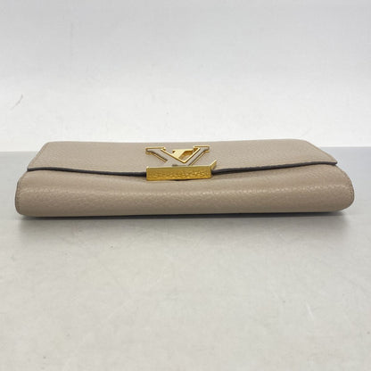 Louis Vuitton Wallet Taurillon Portefeuille Capucines Galet — view 2