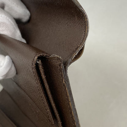 Louis Vuitton Trifold Wallet Damier Portefeuille International Ebene — view 5