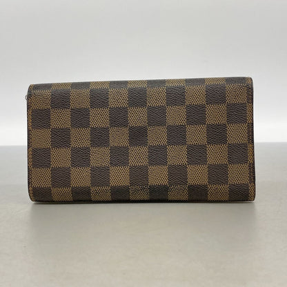 Louis Vuitton Trifold Wallet Damier Portefeuille International Ebene — view 8