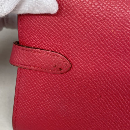 Hermes Trifold Wallet Kelly Medium Veau Epsom Rose Silver — view 7