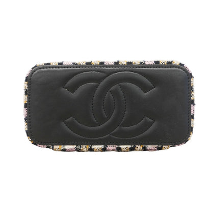 Chanel Shoulder Bag Tweed Multicolor Gold — view 3