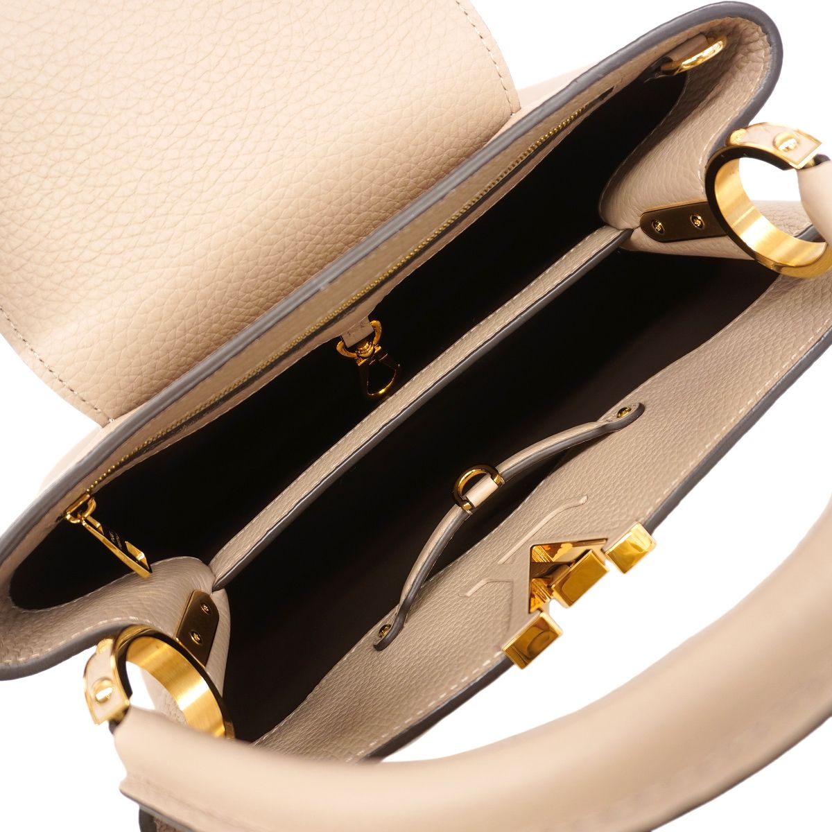 Louis Vuitton Handbag Capucines MM Galet 2-Way Bag — view 4