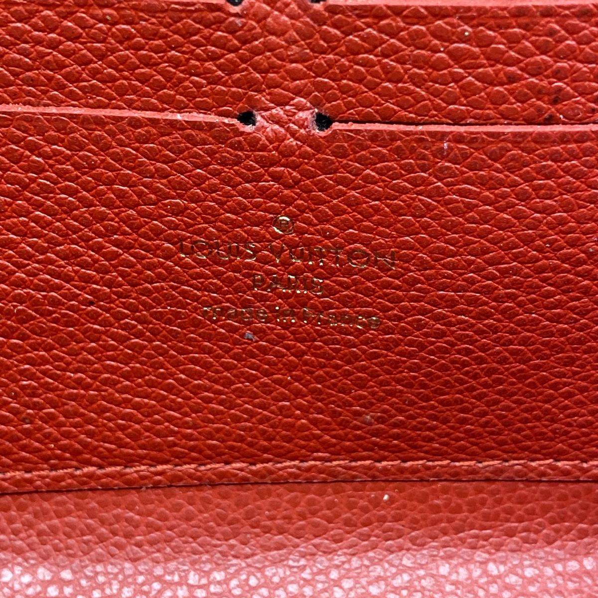 Louis Vuitton Wallet Monogram Empreinte Zippy Cerise — view 4