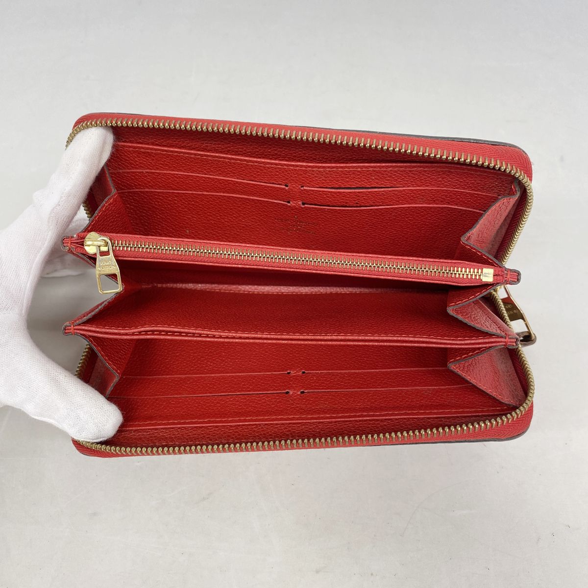 Louis Vuitton Wallet Monogram Empreinte Zippy Cerise — view 3