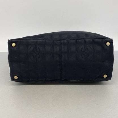 Chanel Tote Bag New Travel Nylon Black Gold — view 3