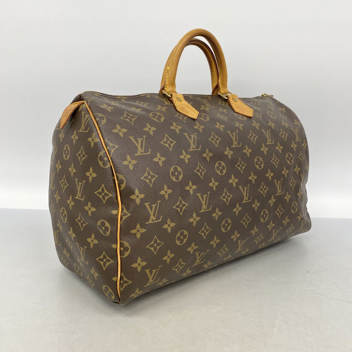 Louis Vuitton Handbag Monogram Speedy 40 Brown — view 2