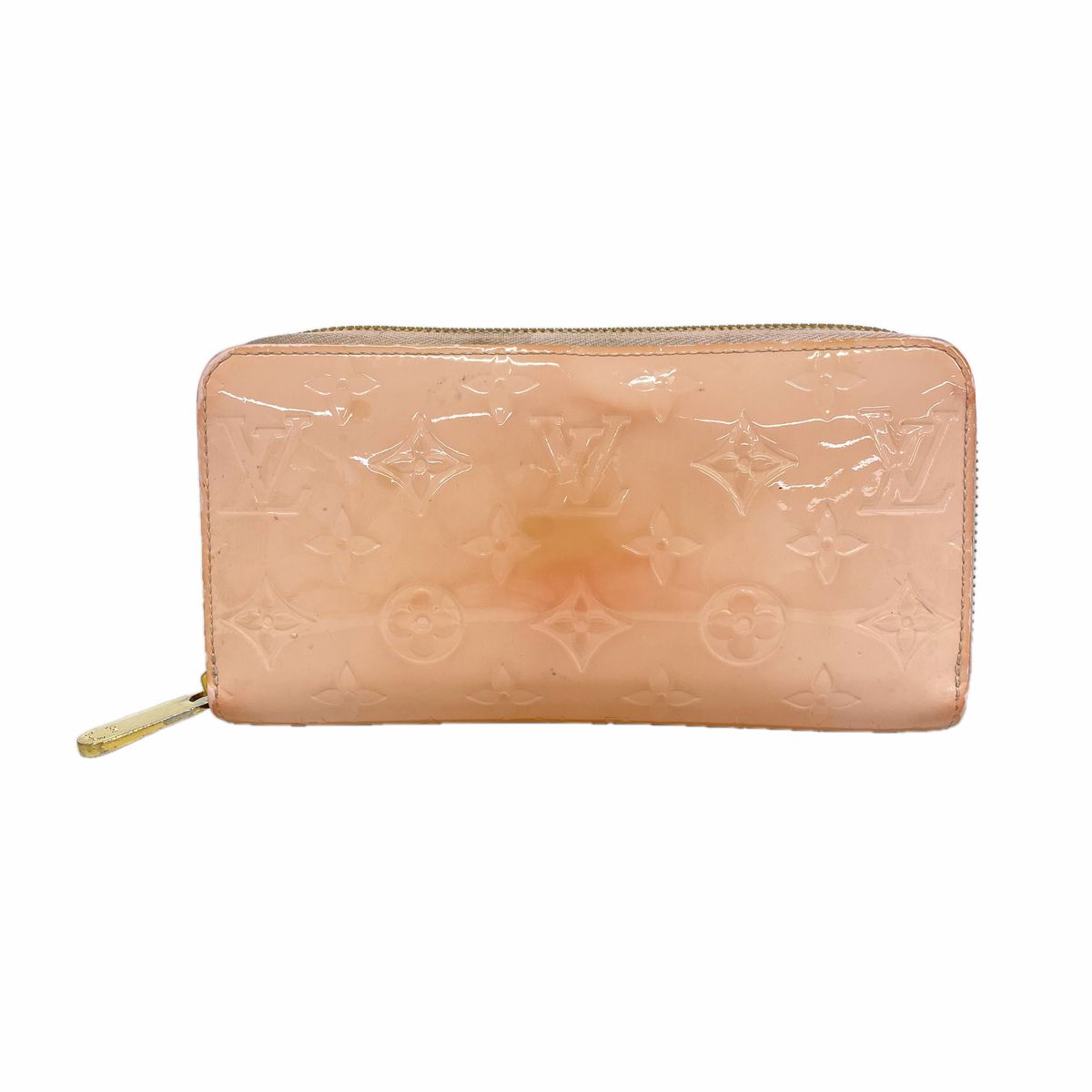 Louis Vuitton Wallet Vernis Zippy Rose Ballerine