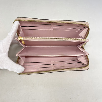 Louis Vuitton Wallet Vernis Zippy Rose Ballerine — view 3