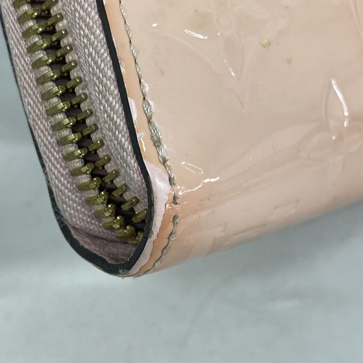 Louis Vuitton Wallet Vernis Zippy Rose Ballerine — view 5