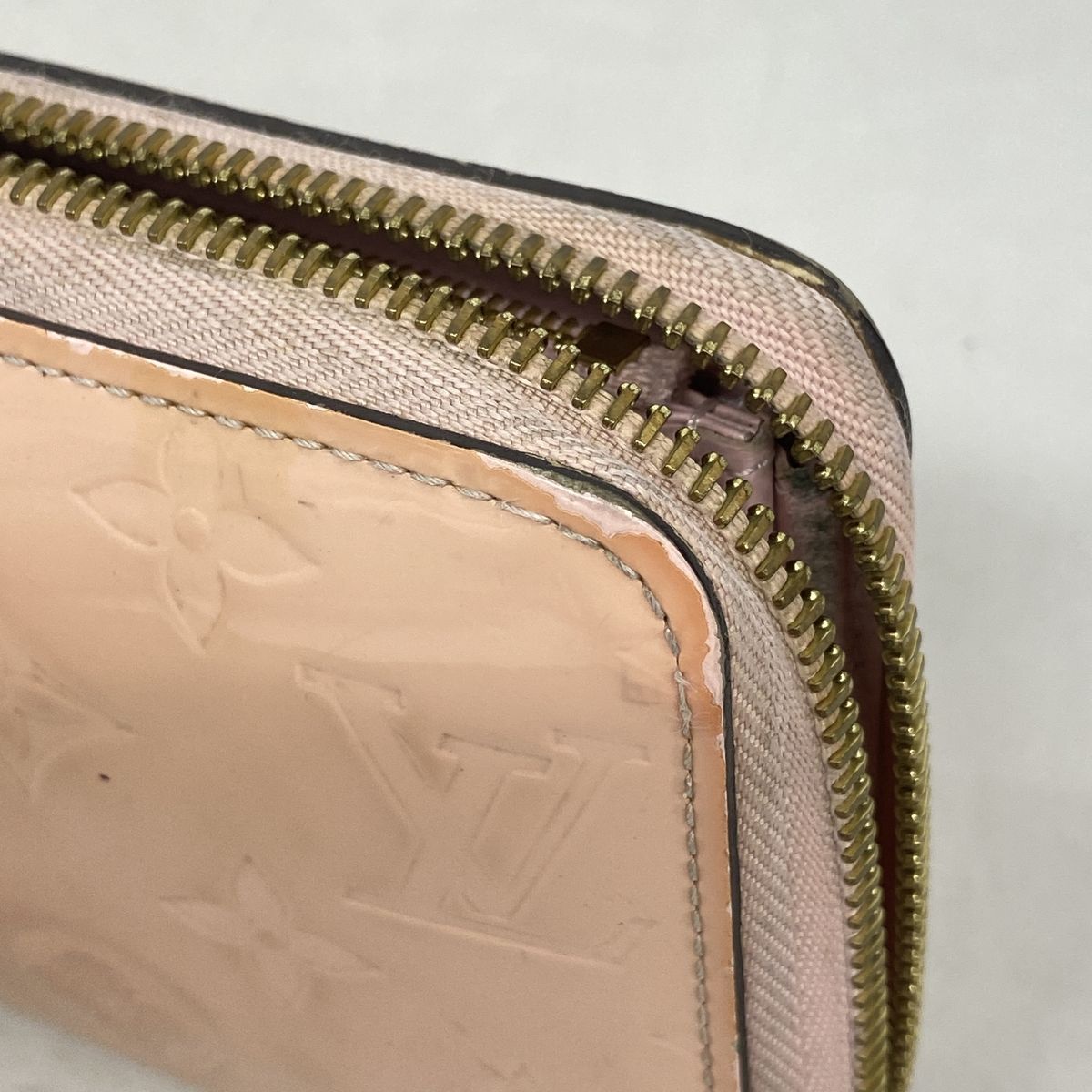 Louis Vuitton Wallet Vernis Zippy Rose Ballerine — view 6
