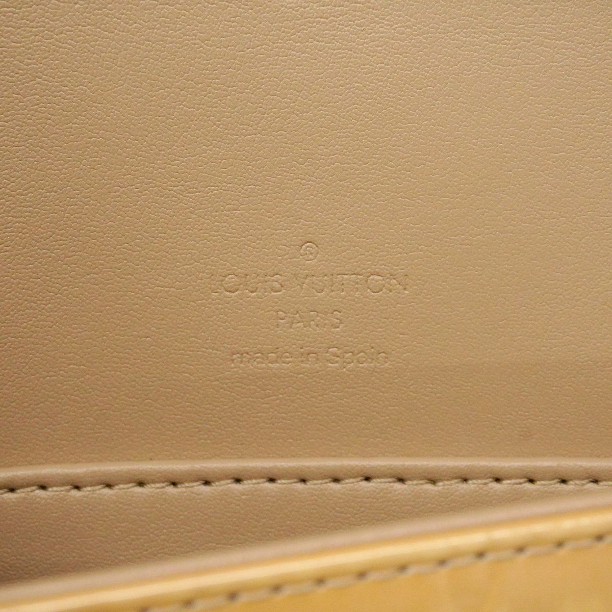 Louis Vuitton Shoulder Bag Vernis Thompson Street Beige — view 5