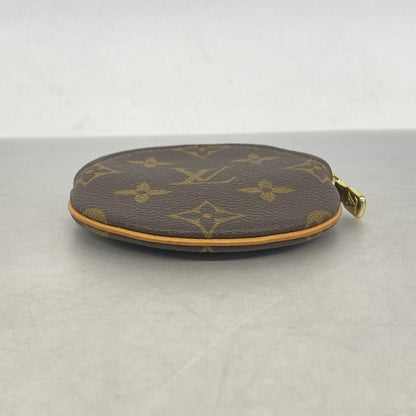 Louis Vuitton Coin Purse Monogram Porte Monnaie Rond Brown — view 2