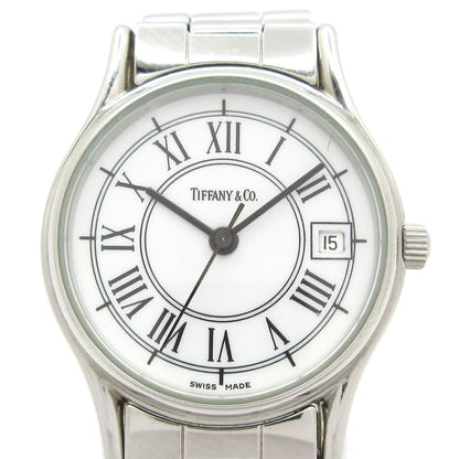 Tiffany & Co Watch Classic Round SS White