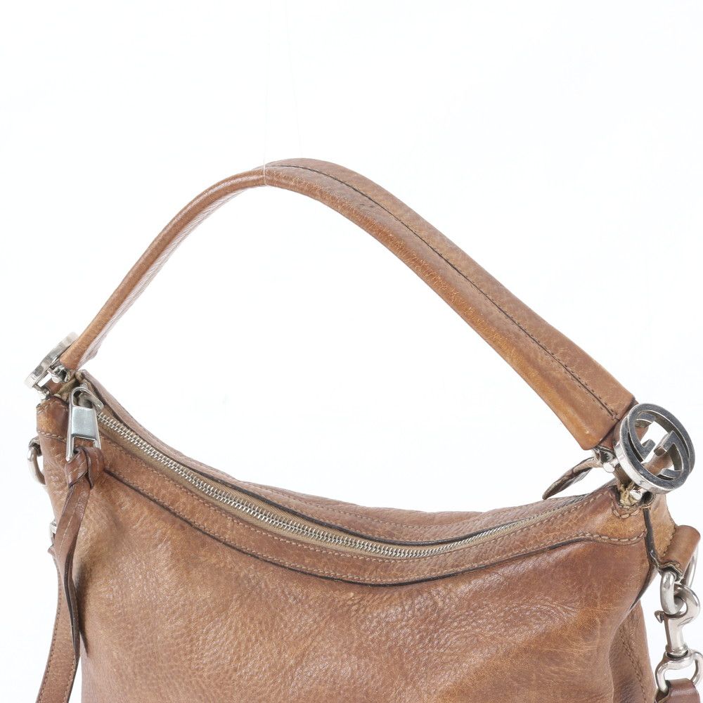Gucci Miss GG Hobo Leather 2-Way Shoulder Bag Crossbody Hand — view 3